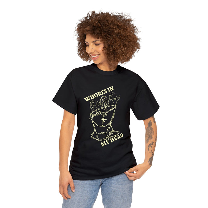 Overhyped 'Whores In My Head' Limited Edition Graphic T-Shirt – Urban Streetwear