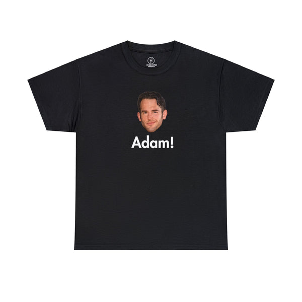 Adult Black Roderick Strong Head Adam! tshirt by Over Hyped wrestling tshirt