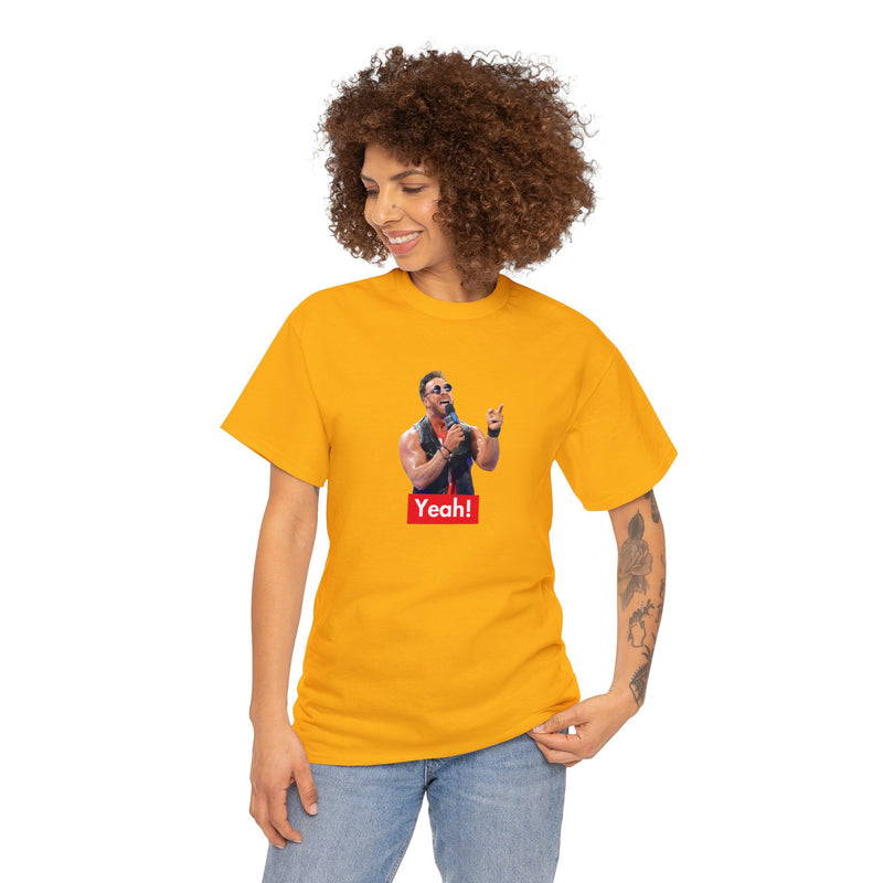 LA Knight-Yeah! T-Shirt by Over-Hyped , bray wyatt, john cena, roman reigns, cody rhodes, wrestling tshirts,retro shirts